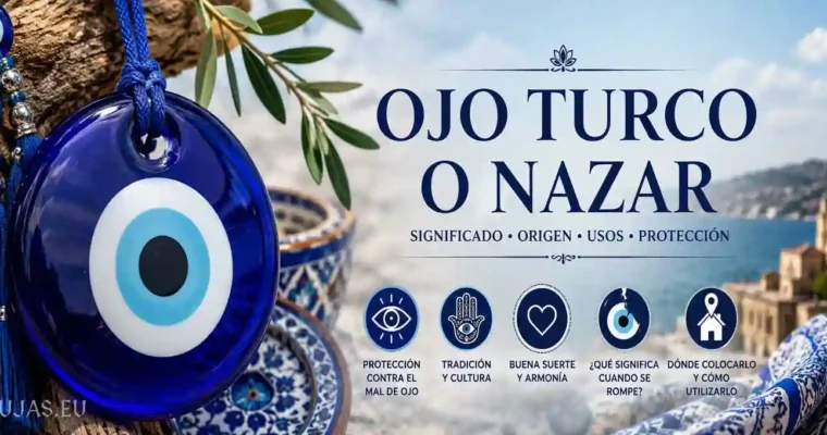 El ojo turco o nazar: significado, origen y usos de este amuleto protector