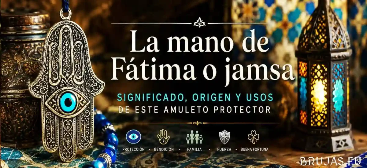La mano de Fátima o jamsa: significado, origen y usos de este amuleto protector